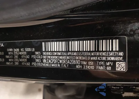 2024 Dodge Hornet R/T из США, поврежденный, VIN ZACPDFCW0R3A20690